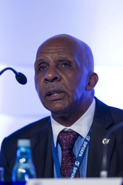 SIP. El presidente de la SIP, Milton Coleman, del diario The Washington Post, participa en la asamblea general de la Sociedad Interamericana de Prensa (SIP), en Sao Paulo.