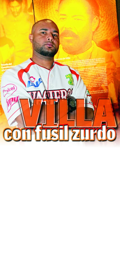 Villa con fusil zurdo