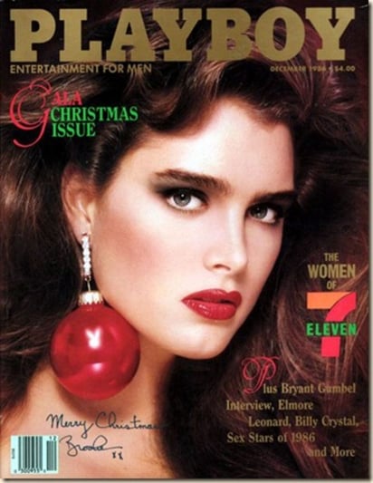 Brooke Shields.