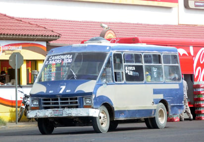 Solicitud. Se pedirá un incremento en las tarifas del transporte a mediados del año próximo.