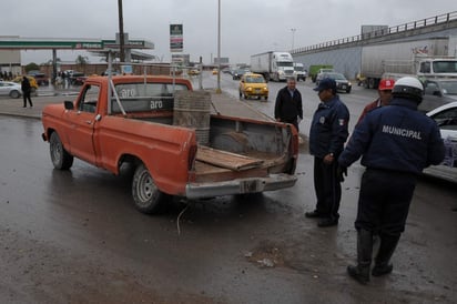 Chocan en El Tajito