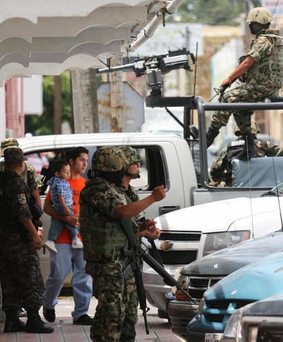 Fuerzas del orden. Se incrementó la vigilancia debido a los actos violentos.