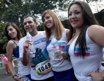 Carrera.  El senador Ernesto Cordero durante la XVI Carrera 'Manuel Gómez Morín' organizada por el partido Acción Nacional. 