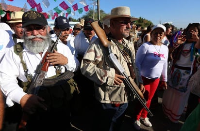 Las declaraciones se dan luego de que la Procuraduría General de Justicia de Michoacán consignara a Hipólito Mora, líder y fundador de las autodefensas acusado por diversos delitos. (ARCHIVO)