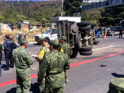 La Sedena precisó que 'ya se realizan las investigaciones correspondientes para determinar las causas del accidente'. (El Universal) 
