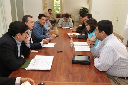 Reunión. Encuentro de los miembros de la secretaría técnica del Consejo de Coordinación para la Implementación del Nuevo Sistema (Setec).