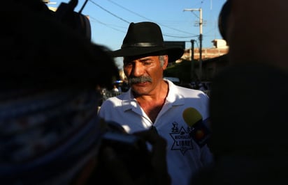 Líder. José Manuel Mireles, coordinador de las autodefensas en Michoacán.