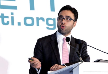 Asamblea. El presidente del Instituto Federal de Telecomunicaciones (Ifetel), Gabriel Contreras Salívar durante una asamblea.