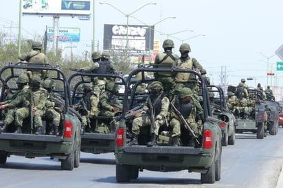 Refuerzan. El gobierno de Tamaulipas precisó la llegada de elementos federales en los municipios de Tampico y Madero.