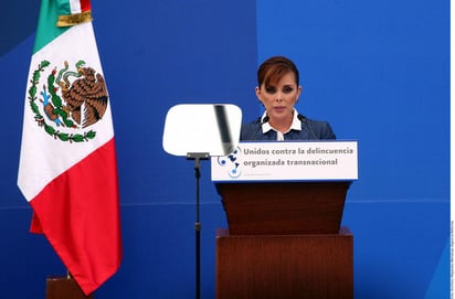 Conferencia. La denuncia contra la ex Procuradora Marisela Morales fue presentada en la Delegación de la PGR en Durango.