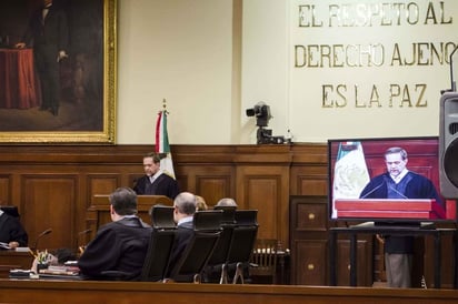 Solicitan. La SCJN pidió a los consejeros mejorar los mecanismos de fiscalización de los impartidores de justicia. 