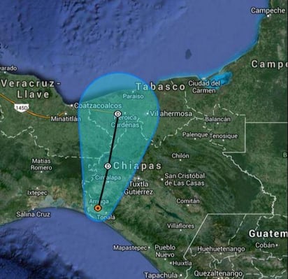 Se prevé que se mantenga el temporal de lluvias en el sureste del país. (Conagua) 