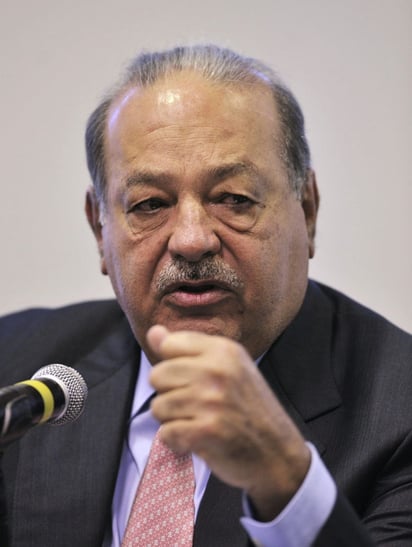 Presidente. El empresario mexicano Carlos Slim.