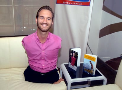 Nick Vujicic visitará México el 4 de septiembre. (Notimex)