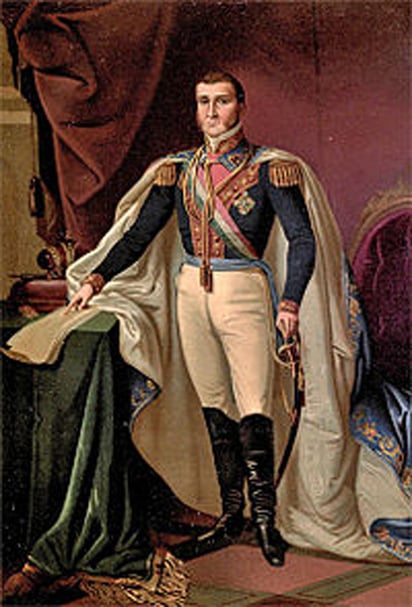 

Retrato al óleo de Agustín I en 1822; Museo Nacional de Historia; México, D.F. pintor: Josephus Arias Huerta.