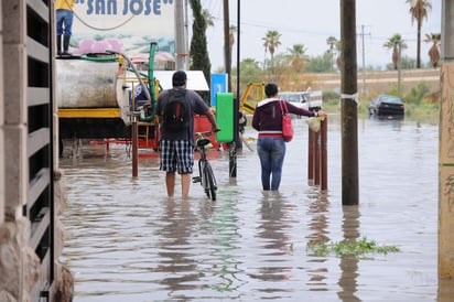 Siempre lo mismo. En Residencial del Norte, cuando llueve, los vecinos sufren los efectos.