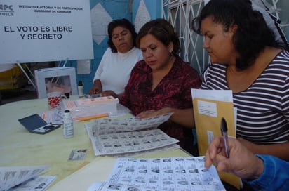 Jornada electoral.  Mañana domingo se celebrará la elección de diputados locales.