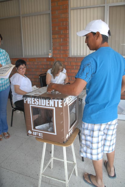 Guía para emitir su voto este domingo