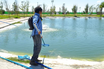 Aseguran. Que ya solucionaron ayer el problema del lago de los peces.