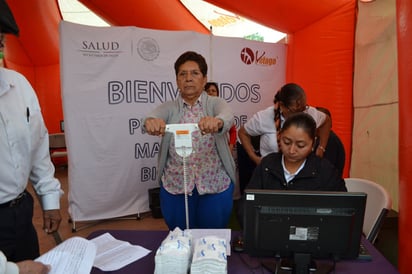 Programa. Adultos mayores fueron los que tuvieron más asistencia al 'túnel de la salud'.