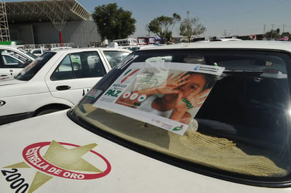 Campaña. Transportistas se sumaron a la campaña Mensajeros de paz, que es parte del Pronapred.