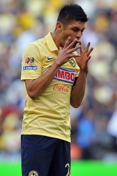 Oribe Peralta había descontado para los “azulcremas”, al 40. (jammedia)