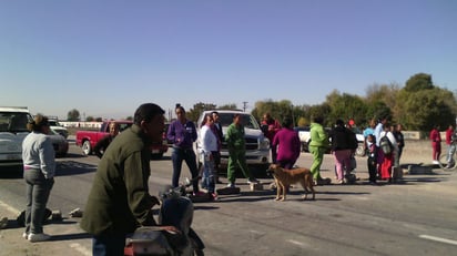 Bloqueo. Volvieron a cerrar la circulación; pedían la intervención del Municipio. 