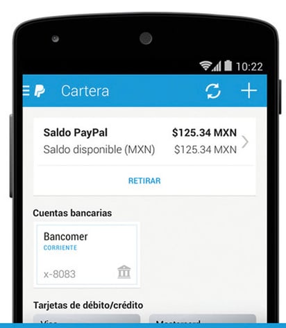 Crédito. PayPal no es una institución financiera, pero se liga a las tarjetas de crédito y débito, Visa o Mastercard, y sólo funciona para realizar pagos de productos y servicios en línea, sin importar el lugar en el que te encuentres. 