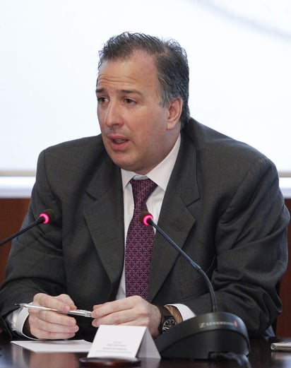 José Antonio Meade Kuribreña, realizó visitas de trabajo a 42 países y recibió a 50 cancilleres de América Latina, América del Norte, Europa, África, Medio Oriente y de la región Asia-Pacífico. (ARCHIVO)