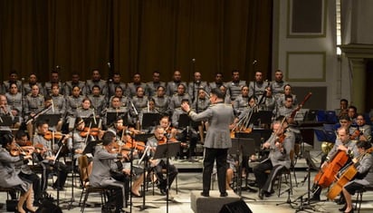 Excelencia. Las agrupaciones musicales de la Sedena se distinguen por su calidad interpretativa.