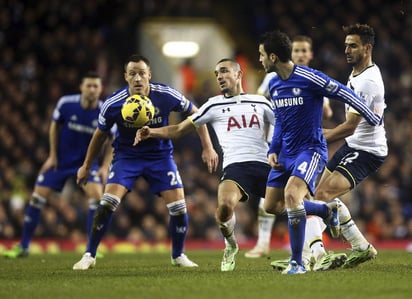 Chelsea jugará la final de la Copa de la Liga inglesa con Tottenham el domingo en Wembley. (Archivo)