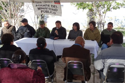 Visita. Para recibir denuncias, las dependencias encargadas de la Seguridad visitaron la colonia Ignacio Zaragoza.