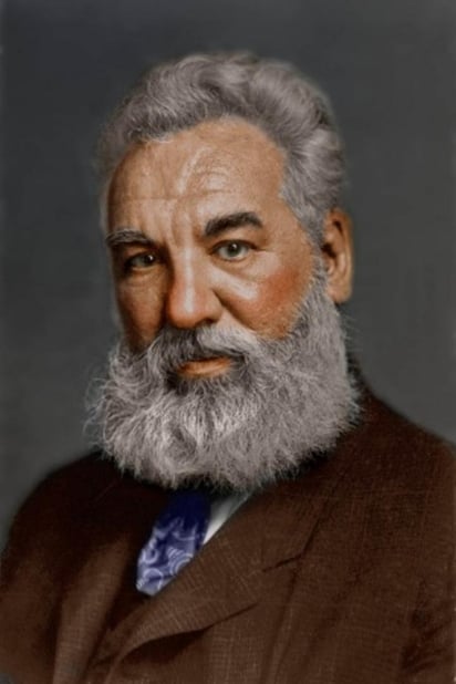 Graham Bell consiguió en 1876 la patente del teléfono y se le atribuye popularmente su invención. (IMAGEN TOMADA DE INTERNET)