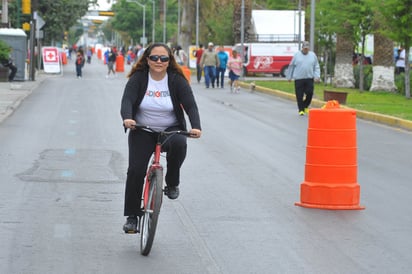 Celebración. Bicionarias Laguna, que cada sábado preparan una rodada, celebrarán el Día de la bicicleta este domingo. (EL SIGLO DE TORREÓN)