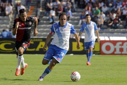 Cuauhtémoc Blanco no pudo ayudar al Puebla a obtener la victoria, el 'Temo' fue titular. (Notimex)