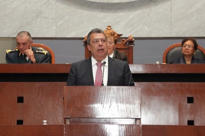 Según Sofío Ramírez, senador por el PRD, Aguirre Rivero solicitará al Congreso local que dé por terminada su licencia por seis meses para reasumir sus actividades como gobernador. (ARCHIVO) 
