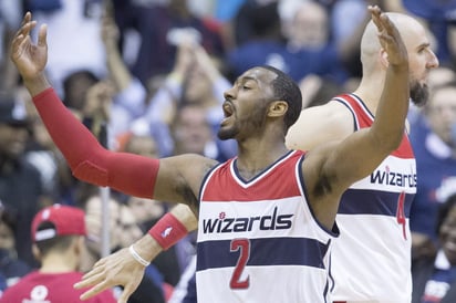 Los Wizards de Washington fueron muy superiores a los Raptors tanto en el partido de ayer como en la serie. (EFE)