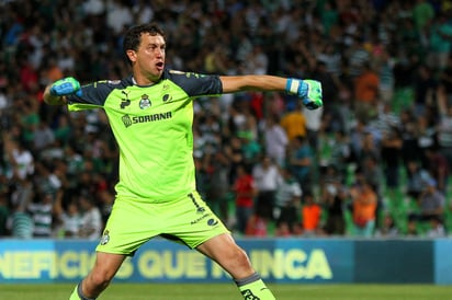 Agustín Marchesín celebrando un gol. (Jam Media)
