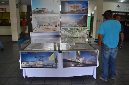 Presentación. La maqueta del nuevo Hospital General de Gómez Palacio se encuentra en la presidencia municipal. (EL SIGLO DE TORREÓN)