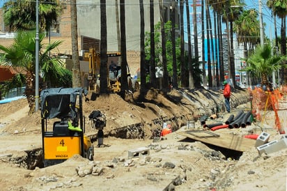 Sin pago. Al constructor del Paseo Morelos no le han pagado porque no presenta estimaciones. (Jesús Galindo)