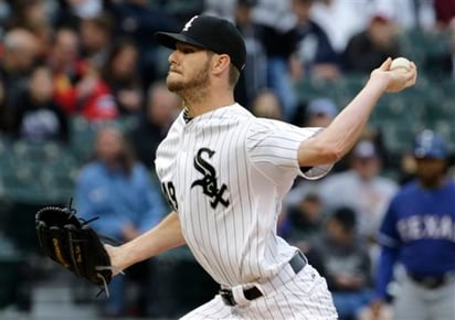 Chris Sale ha estado intratable en la lomita de las responsabilidades. (AP)