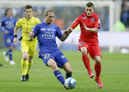 Guillaume Gillet, jugador del Bastia francés. (EFE)