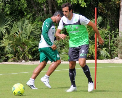 El capitán Carlos Izquierdoz es uno de los más comprometidos con el trabajo durante la pretemporada. (Cortesía)