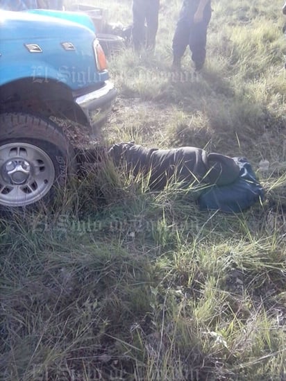 Volcadura. Se registró en el tramo carretero Cuencamé-Yerbaniz, según reportaron elementos de la Policía Federal, División Caminos que acudieron a dar fe.