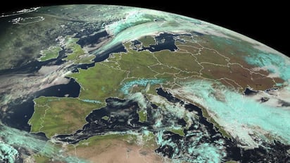 La familia Meteosat de segunda generación permite detectar y predecir rápidamente, hasta con seis horas de antelación, fenómenos como la niebla y tormentas. (ARCHIVO)