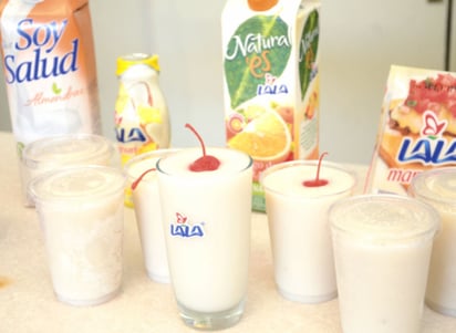 Nieve de guanábana con Leche de Almendras Lala