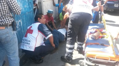 Accidente. Peatón termina con fractura de pierna y cadera dislocada al ser atropellado.