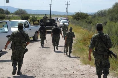 Hace 15 días fueron emboscadas 16 personas  en San Dimas por un grupo delictivo, que dejó saldo de 11 occisos. (Archivo)
