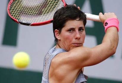 La española Carla Suárez cayó en el torneo de Stanford, en EUA. (EFE)