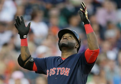 David Ortiz pegó un jonrón de dos carreras ayer. (AP)